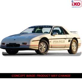 Pontiac  - Fiero 1984 white - 1:43 - IXO America - U43RDC016 - ixoU43RDC016 | Toms Modelautos