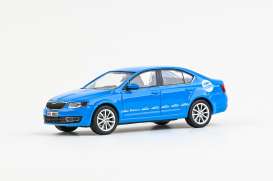 Skoda  - Octavia III 2012 blue - 1:43 - Abrex - 143RA-026R02 - ab143RA-026R02 | Toms Modelautos