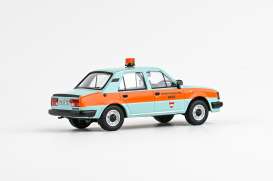 Skoda  - 120L 1984 blue/orange - 1:43 - Abrex - 143ABSX-712XJ2 - ab143ABSX-712XJ2 | Toms Modelautos