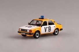 Skoda  - 120L 1984 orange/white - 1:43 - Abrex - 143ABSX-702XA1 - ab143ABSX-702XA1 | Toms Modelautos