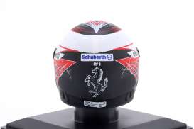 Helmet  - 2007 white/red - 1:5 - Magazine Models - HELFE02 - HELFE02 | Toms Modelautos