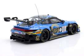 Porsche  - 911 GT3 2021 blue - 1:18 - IXO Models - LEGT18-24002SPA - ixoLEGT18-24002SPA | Toms Modelautos