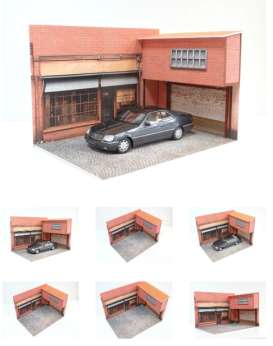 diorama  - Street store  - 1:18 - Dioramatoys - DTJ1883 - DTJ1883 | Toms Modelautos