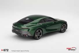 Bentley  - Batur  2025 green - 1:18 - Top Speed - TS0672 - TS0672 | Toms Modelautos