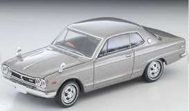 Nissan  - Skyline 1971 silver - 1:64 - Tomica Limited Vintage - X336495 - TLV-N357a | Toms Modelautos