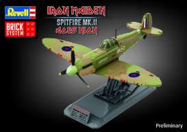 Planes  - Iron Maiden Spitfire MK.II Ace  - 1:18 - Revell - Germany - 00962 - revell00962 | Toms Modelautos