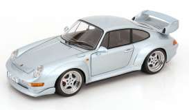 Porsche  - 911 (993) 1996 silver - 1:12 - KK - Scale - KKDC120281S - KKDC120281S | Toms Modelautos