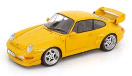Porsche  - 911 (993) 1996 speed yellow - 1:12 - KK - Scale - KKDC120282S - KKDC120282S | Toms Modelautos