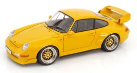 Porsche  - 911 (993) 1996 speed yellow - 1:12 - KK - Scale - KKDC120282B - KKDC120282B | Toms Modelautos