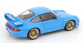 Porsche  - 911 (993) 1996 riviera blue   - 1:12 - KK - Scale - KKDC120283B - KKDC120283B | Toms Modelautos