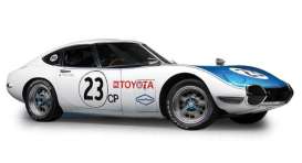Toyota  - 2000 GT 2019 white/blue - 1:64 - IXO America - U64RDC002-JC - ixoU64RDC002-JC | Toms Modelautos