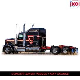 Kenworth  - W900 1990 black/red - 1:64 - IXO America - U64TR034 - ixoU64TR034 | Toms Modelautos