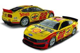 Ford Mustang - 2026 yellow/red - 1:24 - Action Racing Collectibles - W222622SHPJLBD - arcW222622SHPJLBD | Toms Modelautos