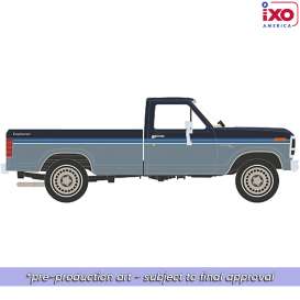 Ford  - F-150 1981 blue - 1:64 - IXO America - IA64030 - ixoIA64030 | Toms Modelautos