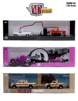 Assortment/ Mix  - Auto Haulers series 95 various - 1:64 - M2 Machines - 36000-95 - m2-36000-95 | Toms Modelautos