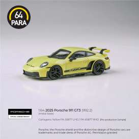 Porsche  - 911 GT3 2025 yellow - 1:64 - Para64 - PA-55877 - pa55877 | Toms Modelautos