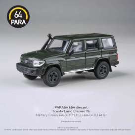 Toyota  - Landcruiser LC76 2014 green - 1:64 - Para64 - PA-56313 - pa56313 | Toms Modelautos
