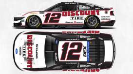 Ford  - Mustang 2026 white/red - 1:24 - Action Racing Collectibles - C122623DCTRB - arcC122623DCTRB | Toms Modelautos