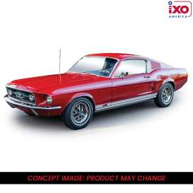 Ford Mustang - GTA 1967 red - 1:64 - IXO America - IA64033 - ixoIA64033 | Toms Modelautos