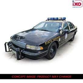 Chevrolet  - Caprice (9C1) 1995 black/beige - 1:64 - IXO America - IA64035 - ixoIA64035 | Toms Modelautos
