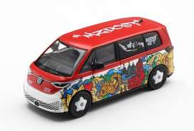Volkswagen  - ID. Buzz 2025 various - 1:64 - Mini GT - MGT01209-BL - MGT01209BL | Toms Modelautos