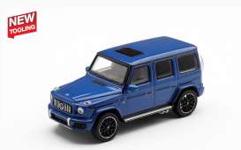 Mercedes Benz  - G Class 63 AMG 2024 dark blue - 1:64 - Mini GT - MGT01210-L - MGT01210L | Toms Modelautos