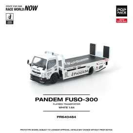 Mitsubishi  - Fuso 300 white - 1:64 - Pop Race Limited - PR640484 - PR640484 | Toms Modelautos