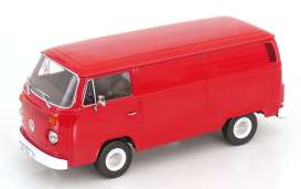 Volkswagen  - T2b Delivery Van  1972 red - 1:18 - KK - Scale - KKDC181413 - KKDC181413 | Toms Modelautos