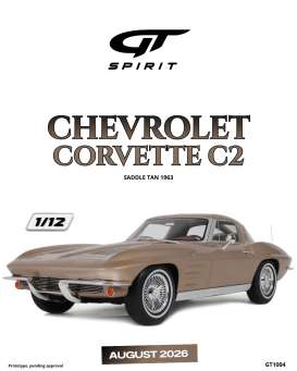 Chevrolet  - Corvette C2 1963 tan - 1:12 - GT Spirit - GT1004 - GT1004 | Toms Modelautos
