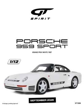 Porsche  - 959 Sport 1987 white - 1:12 - GT Spirit - GT1006 - GT1006 | Toms Modelautos
