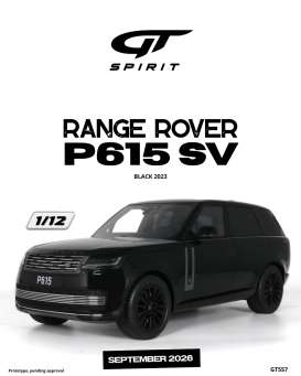Range Rover  - P615 SV 2023 black - 1:12 - GT Spirit - GT557 - GT557 | Toms Modelautos
