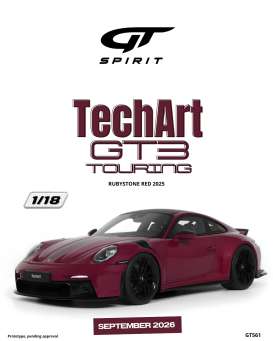 Techart  - GT3 Touring 2025 red - 1:18 - GT Spirit - GT561 - GT561 | Toms Modelautos
