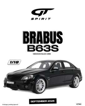 Brabus  - B63S 2008 black - 1:18 - GT Spirit - GT582 - GT582 | Toms Modelautos