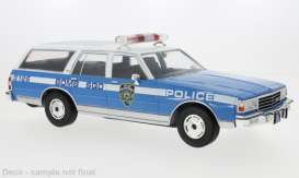 Chevrolet  - Caprice Estate Wagon  1985 blue/white - 1:18 - MCG - 275010 - MCG18477 | Toms Modelautos