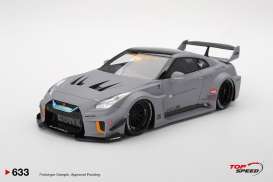 Nissan  - GTR (R35) 2025 matt grey - 1:18 - Top Speed - TS0633 - TS0633 | Toms Modelautos