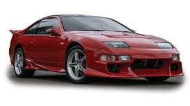 Nissan  - Fairlady Z 1989 red - 1:64 - IXO America - U64RDC009-JC - ixoU64RDC009-JC | Toms Modelautos