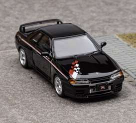 Nissan  - GTR-R32 black - 1:64 - Focal Horizon  - FH007 - FH007 | Toms Modelautos