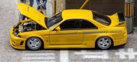 Nissan  - GTR-400R yellow - 1:64 - Focal Horizon  - FH019 - FH019 | Toms Modelautos