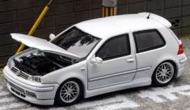 Volkswagen  - MK4 white - 1:64 - Focal Horizon  - FH030 - FH030 | Toms Modelautos