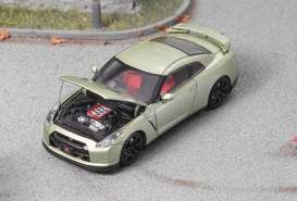 Nissan  - GTR-R35 gold - 1:64 - Focal Horizon  - FH048 - FH048 | Toms Modelautos
