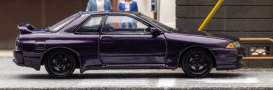 Nissan  - GTR-R32 purple - 1:64 - Focal Horizon  - FH011 - FH011 | Toms Modelautos