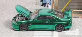 Nissan  - GTR-R33 green - 1:64 - Focal Horizon  - FH017 - FH017 | Toms Modelautos