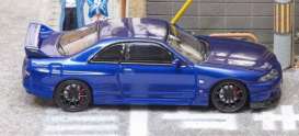 Nissan  - GTR-R33 blue - 1:64 - Focal Horizon  - FH025 - FH025 | Toms Modelautos