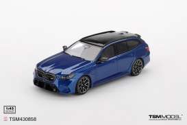 BMW  - M5 2025 blue - 1:43 - TrueScale - TSM430858 - TSM430858 | Toms Modelautos