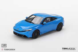 Honda  - Prelude 2025 blue - 1:43 - TrueScale - TSM430934 - TSM430934 | Toms Modelautos