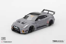 Nissan  - GTR (R35) 2025 matt grey - 1:43 - TrueScale - TSMV0031 - TSMV0031 | Toms Modelautos