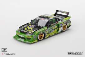Nissan  - Silvia S15 2024 green - 1:43 - TrueScale - TSMV0032 - TSMV0032 | Toms Modelautos