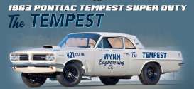 Pontiac  - Tempest 1963 white/blue - 1:18 - Acme Diecast - A1805903 - acme1805903 | Toms Modelautos