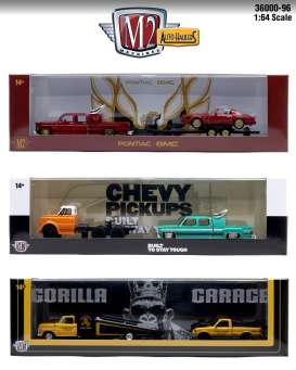 Assortment/ Mix  - Auto Haulers series 96 various - 1:64 - M2 Machines - 36000-96 - m2-36000-96 | Toms Modelautos