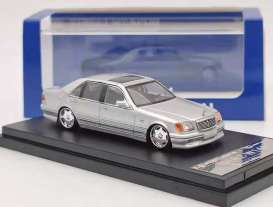 Mercedes Benz  - W140 silver - 1:64 - Street Weapon - STW177 - STW177 | Toms Modelautos
